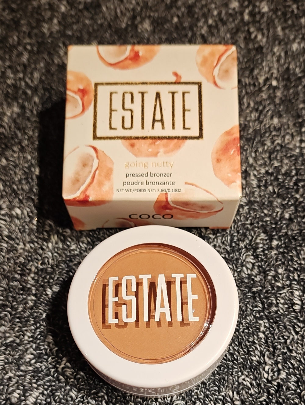 Estate Going Nutty Pressed Bronzer - Warm Tan